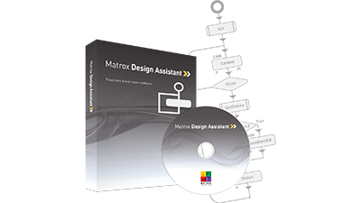 Matrox Design Assistant X is the latest version of the field-proven flowchart-based software