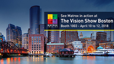 Matrox Imaging at The Vision Show 2018