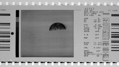 Typical film image from NASA Surveyor mission