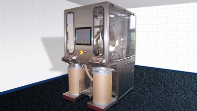 Granule and powder inspection system
