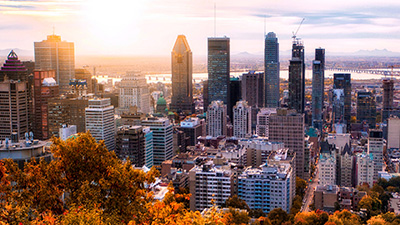 View of Montreal